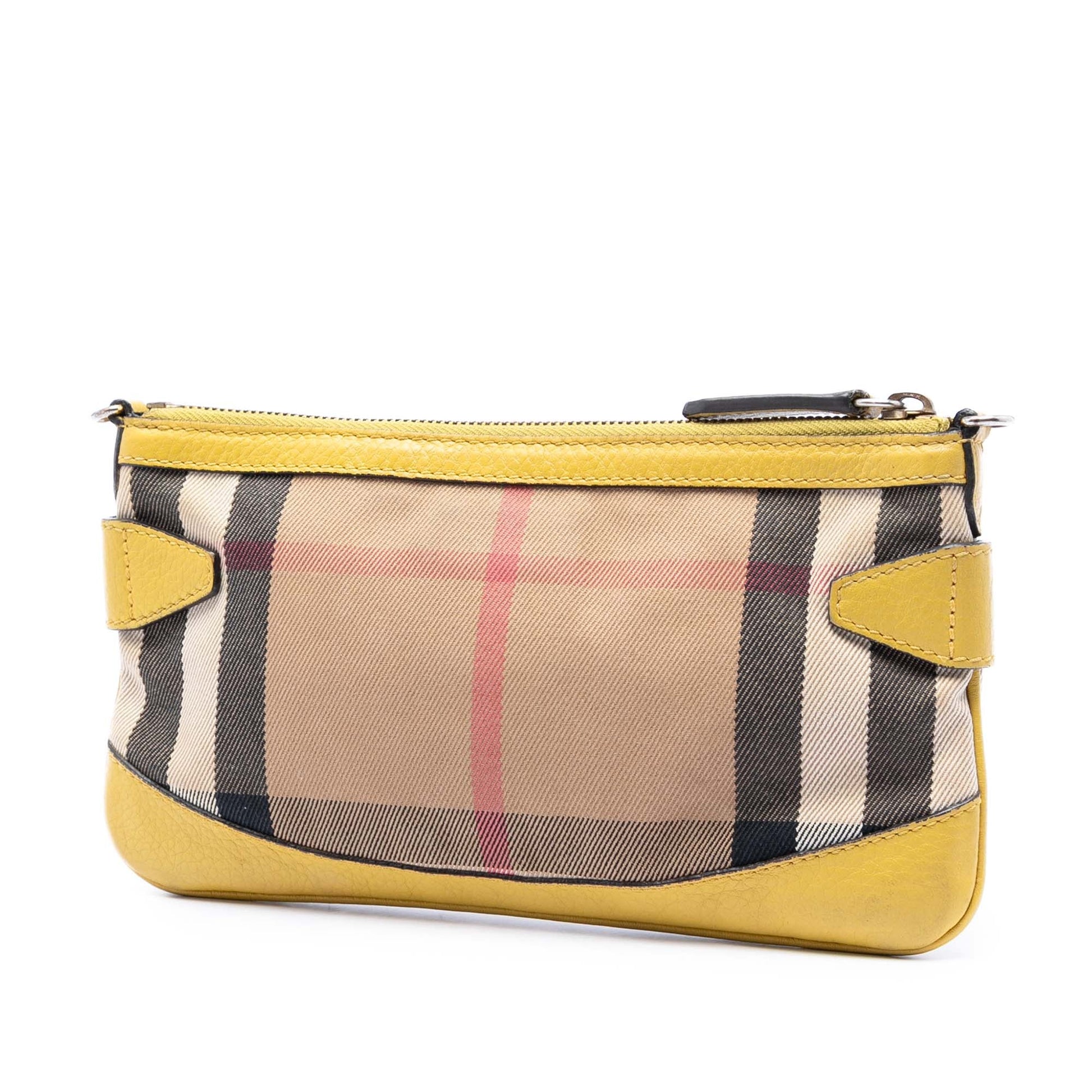 Burberry House Check Canvas Bridle Langford Crossbody