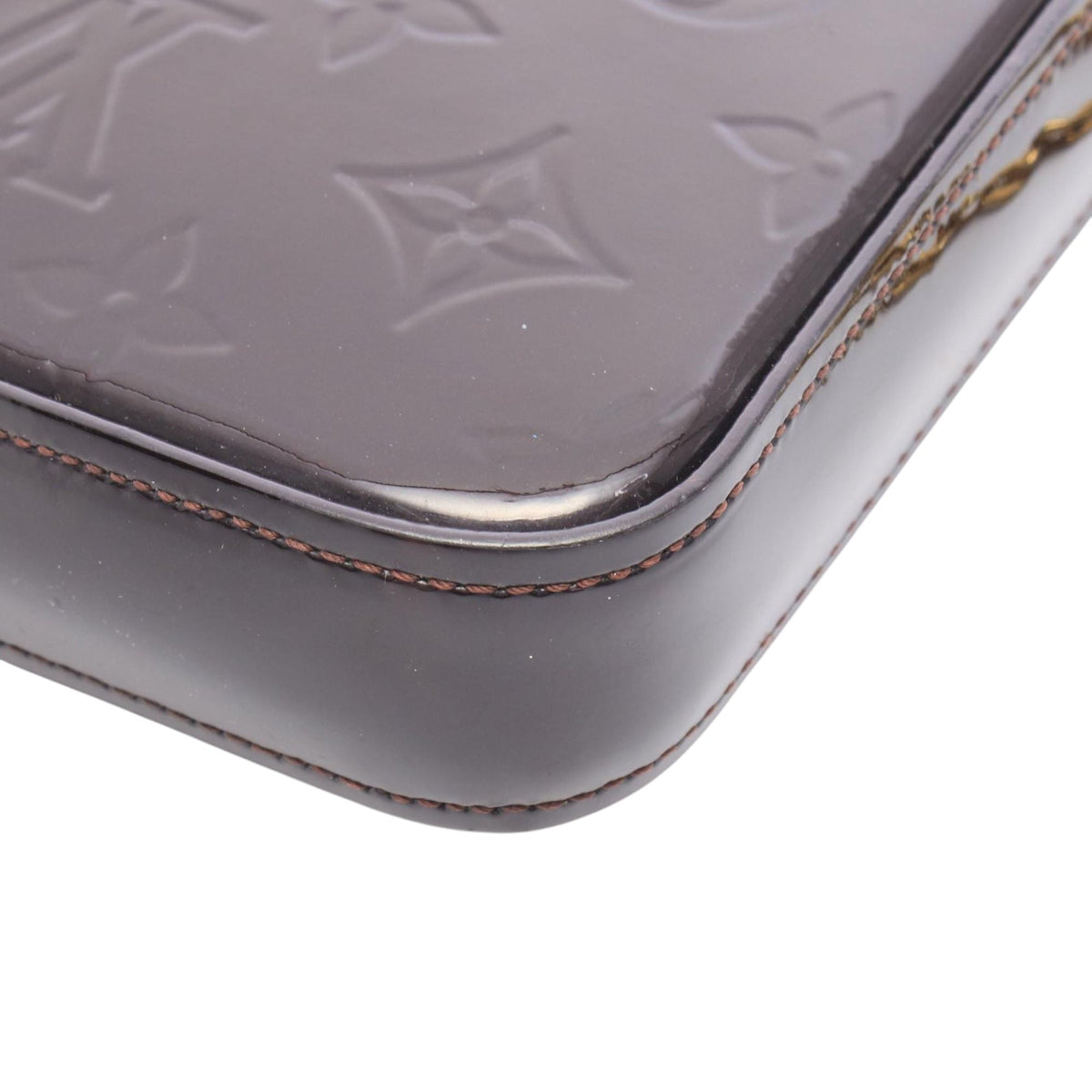 Louis Vuitton Monogram Vernis Pochette Felicie — Purple