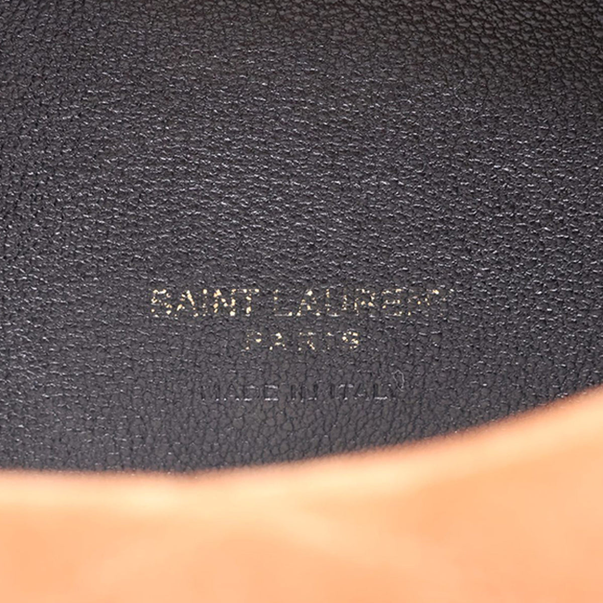 Saint Laurent Quilted Suede Monogram Icare Hobo — Brown