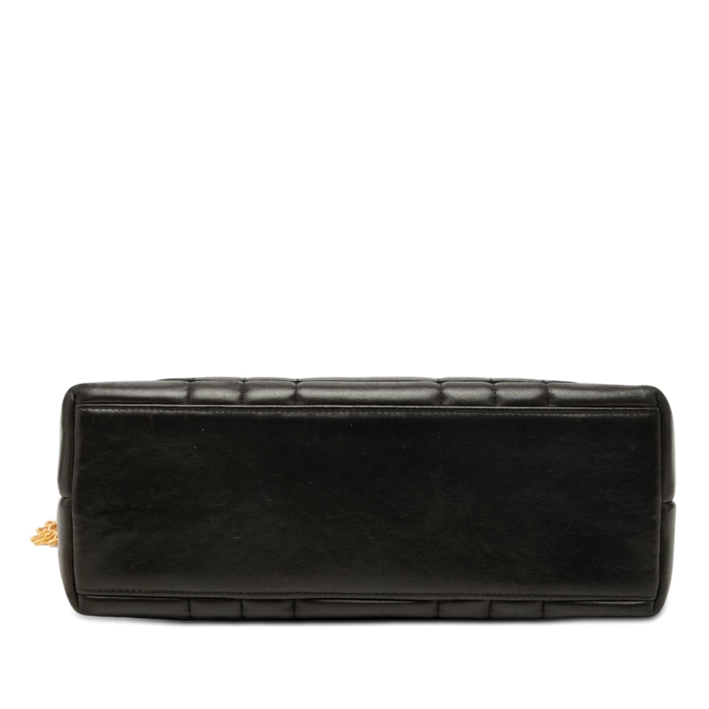 Chanel CC Vertical Quilt Lambskin Medallion Shoulder Bag