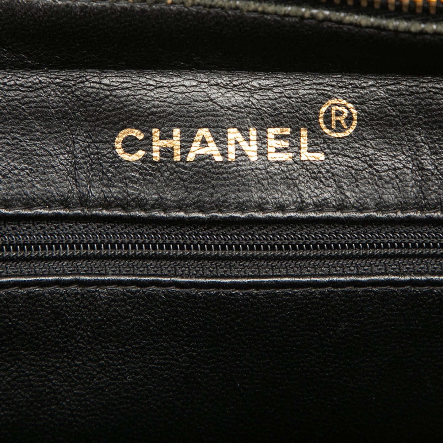 Chanel CC Vertical Quilt Lambskin Medallion Shoulder Bag