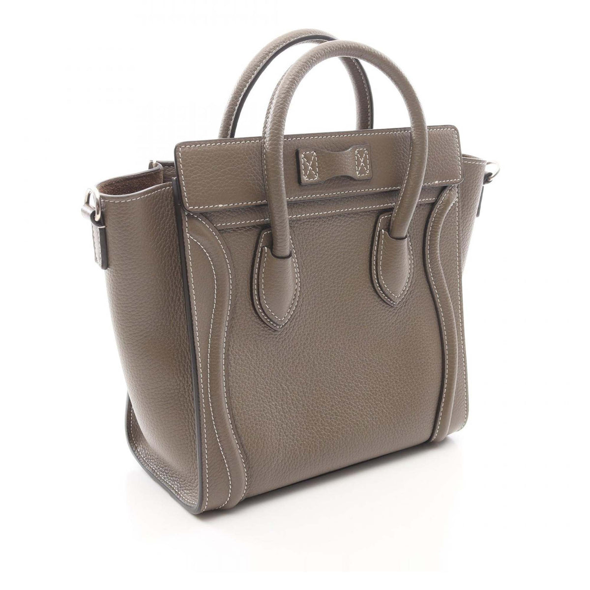 Celine Nano Leather Luggage Tote