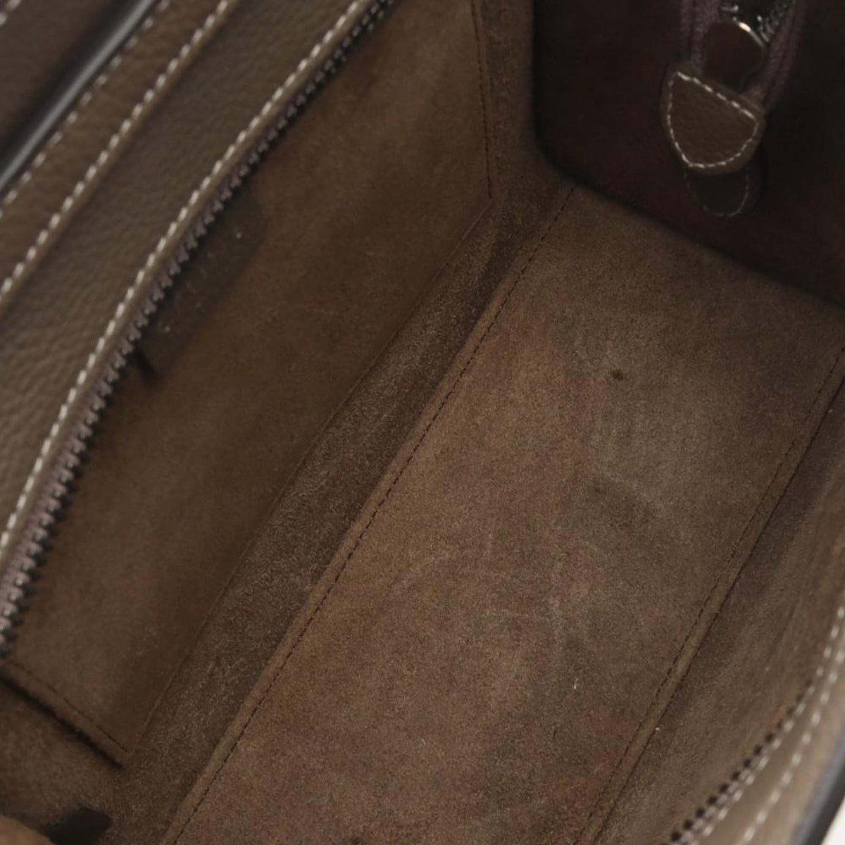 Celine Nano Leather Luggage Tote