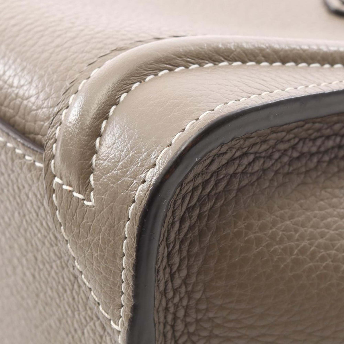 Celine Nano Leather Luggage Tote
