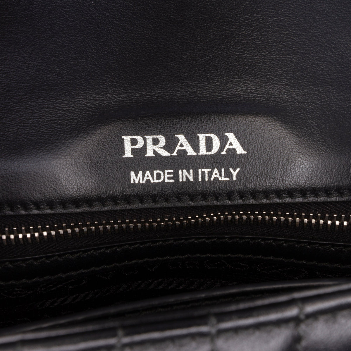 Prada Mini Soft Calf Impunture Diagramme Crossbody