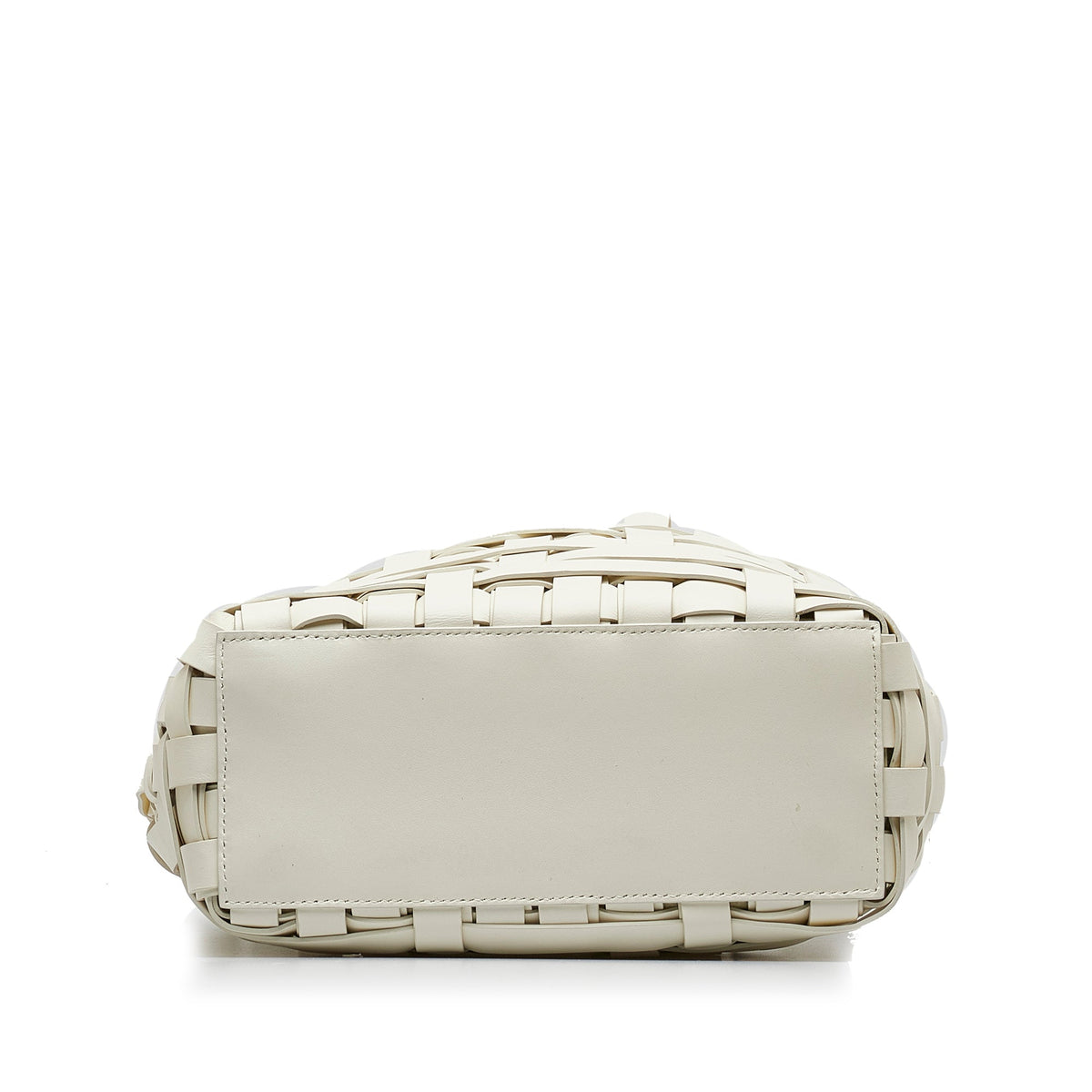 Jil Sander Woven Leather Basket Tote
