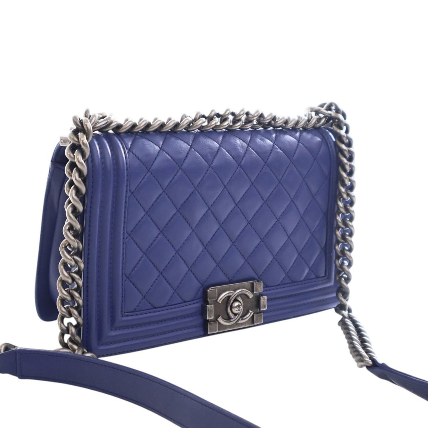 Chanel Medium Quilted Lambskin Boy Flap