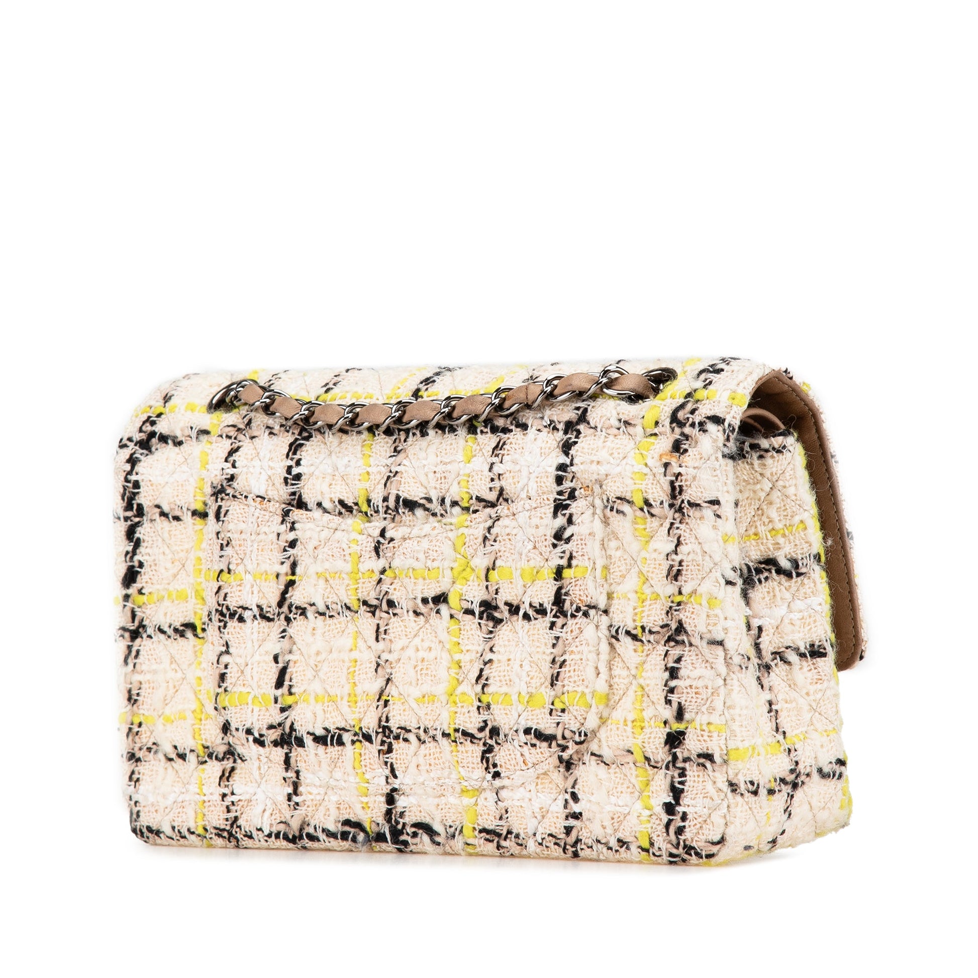 Chanel Medium Classic Tweed Double Flap