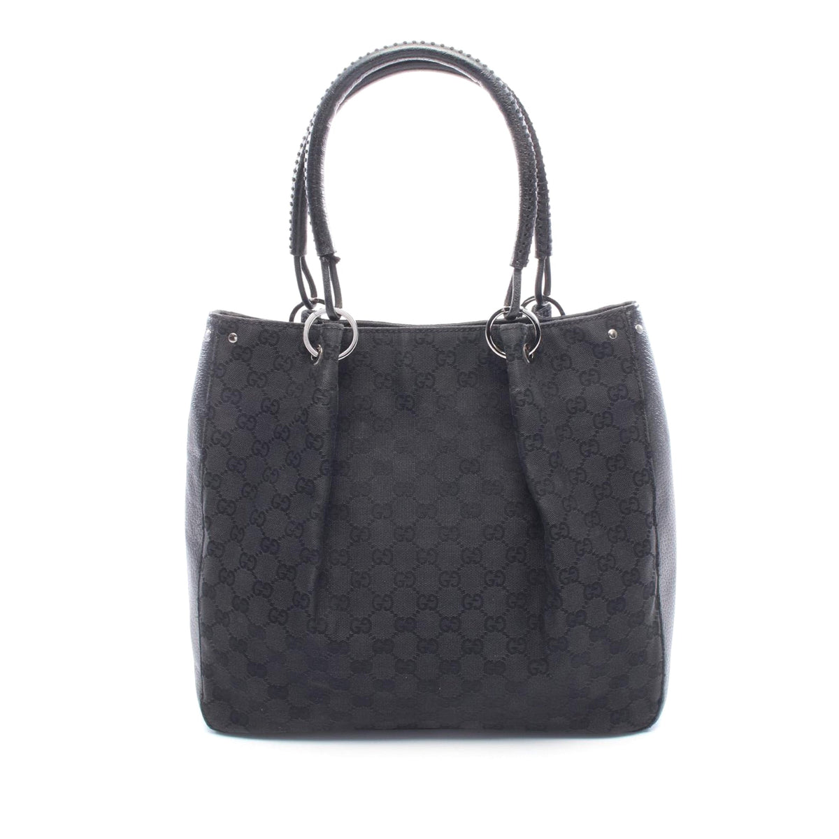 Gucci GG Canvas Tote — Black