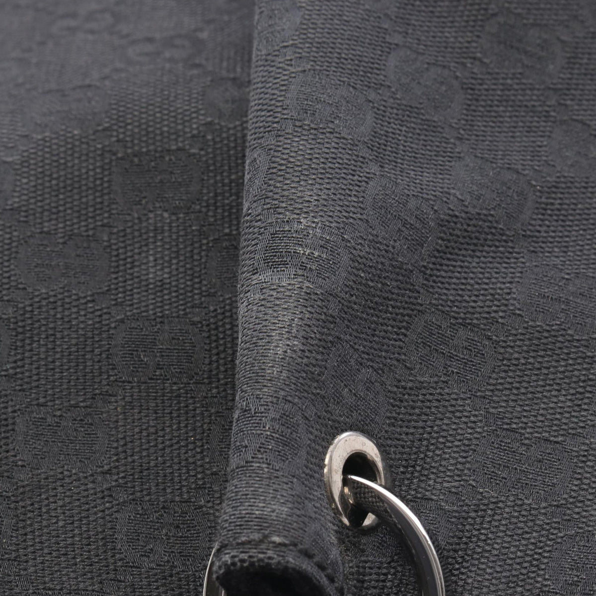 Gucci GG Canvas Tote — Black