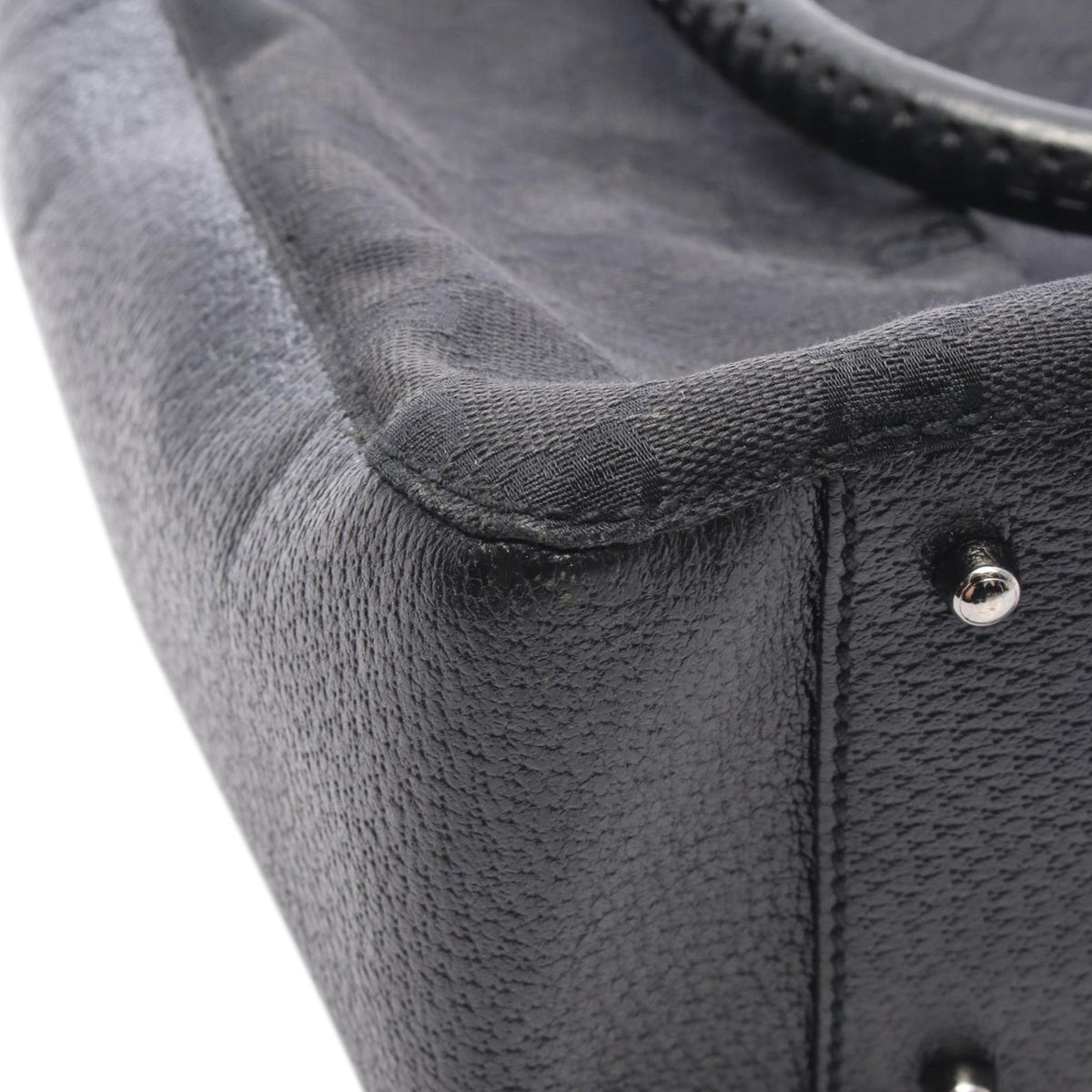 Gucci GG Canvas Tote — Black