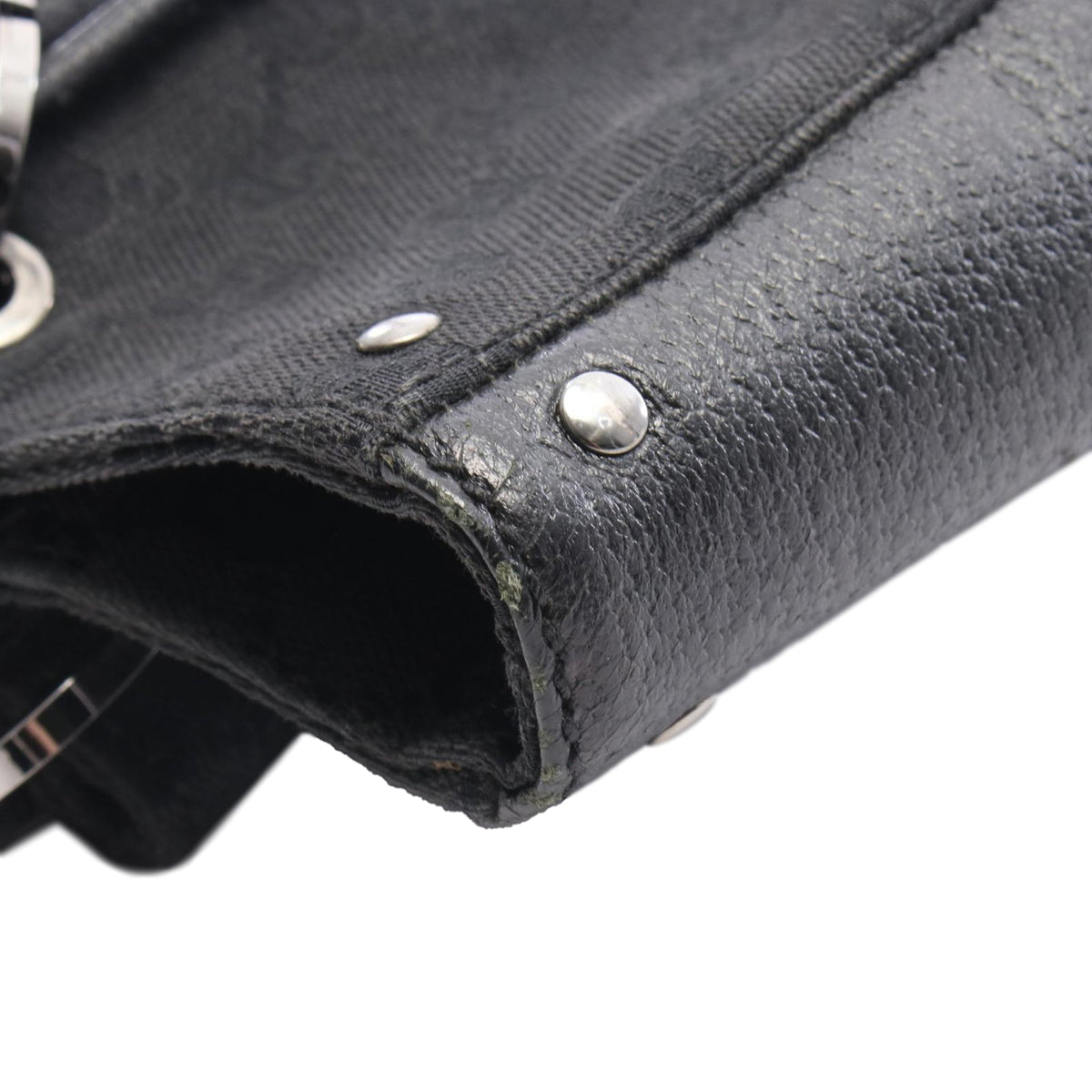 Gucci GG Canvas Tote — Black