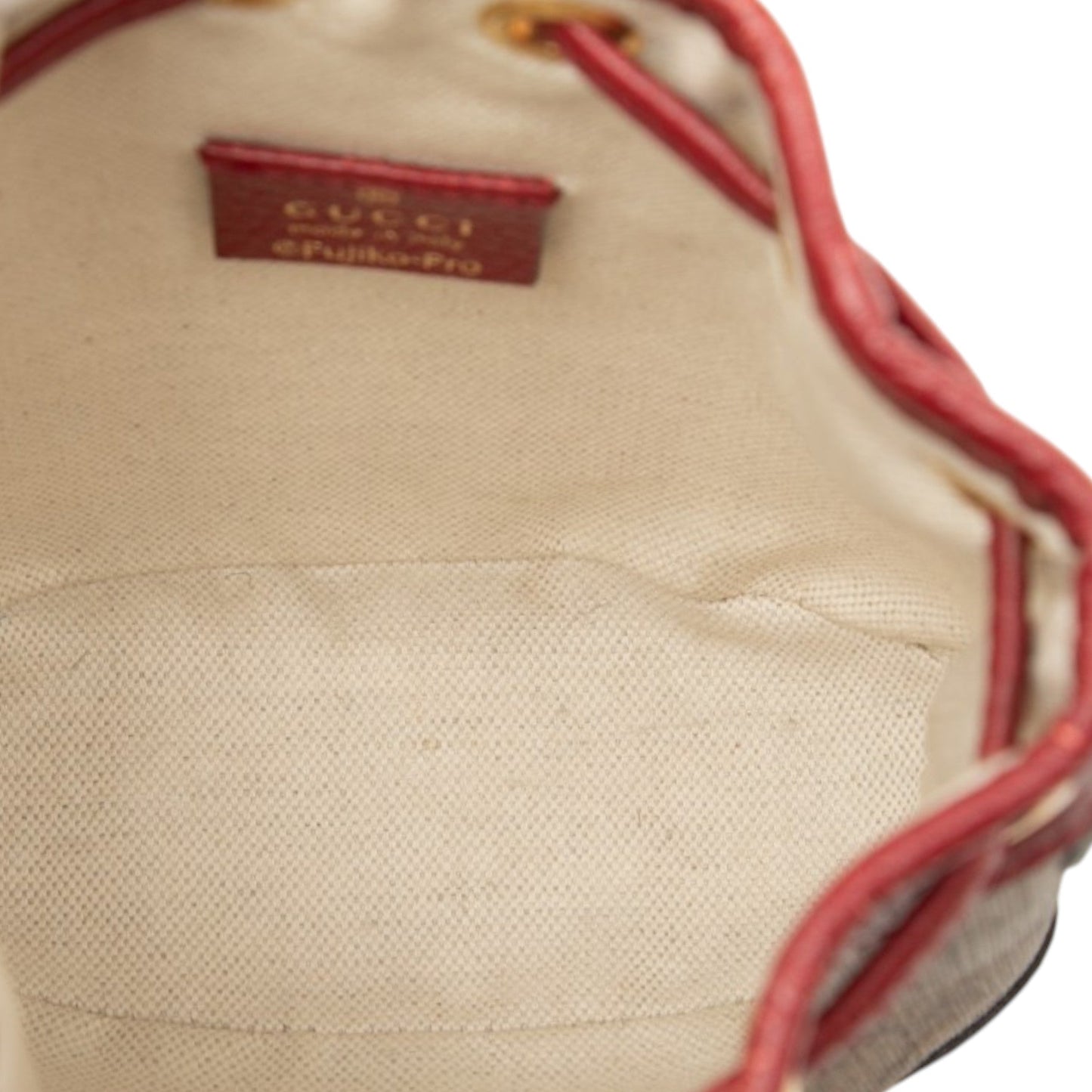 Gucci Micro GG Supreme Doraemon Bucket Bag
