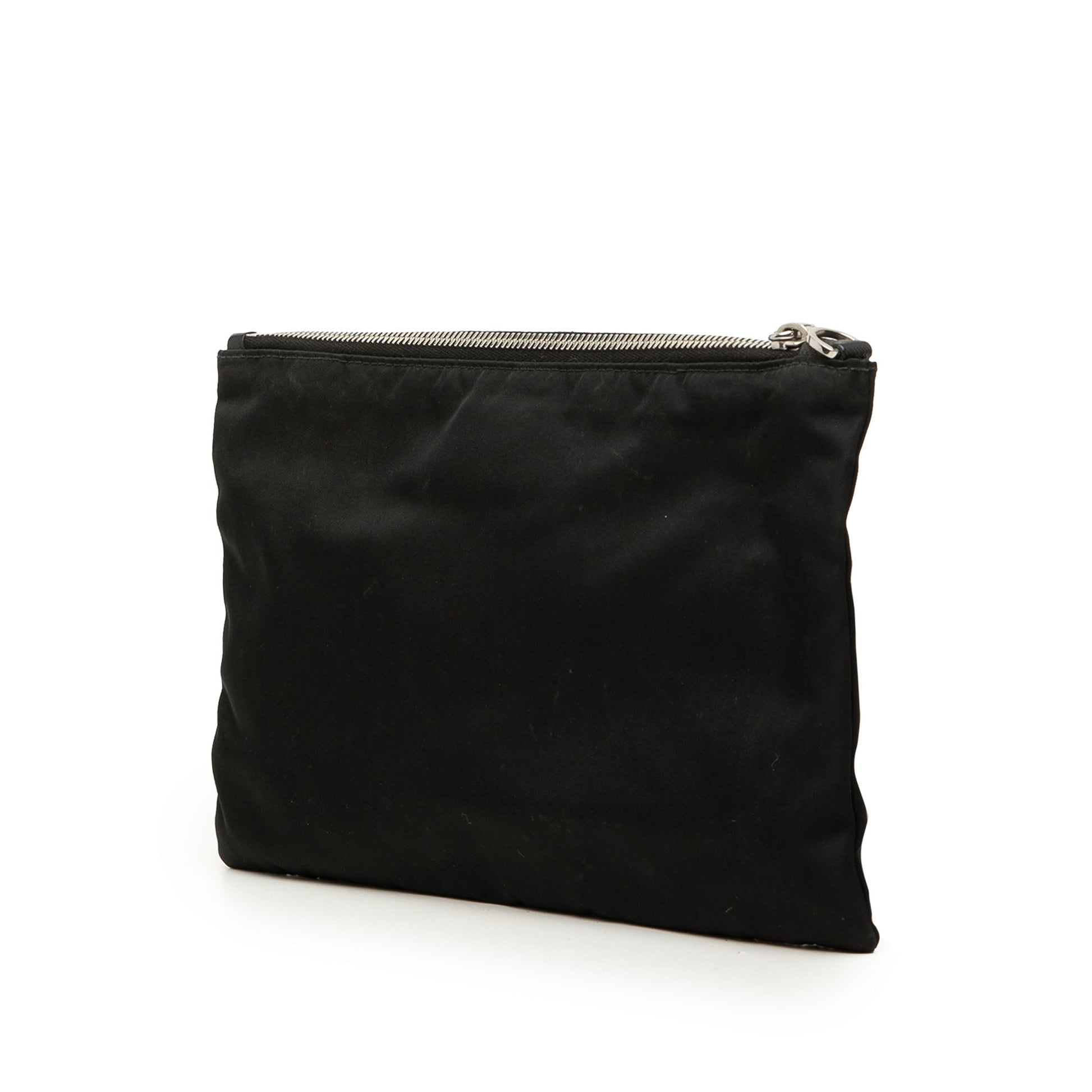 Prada Tessuto Zip Clutch