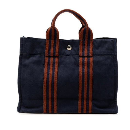 Hermès Canvas Fourre Tout PM