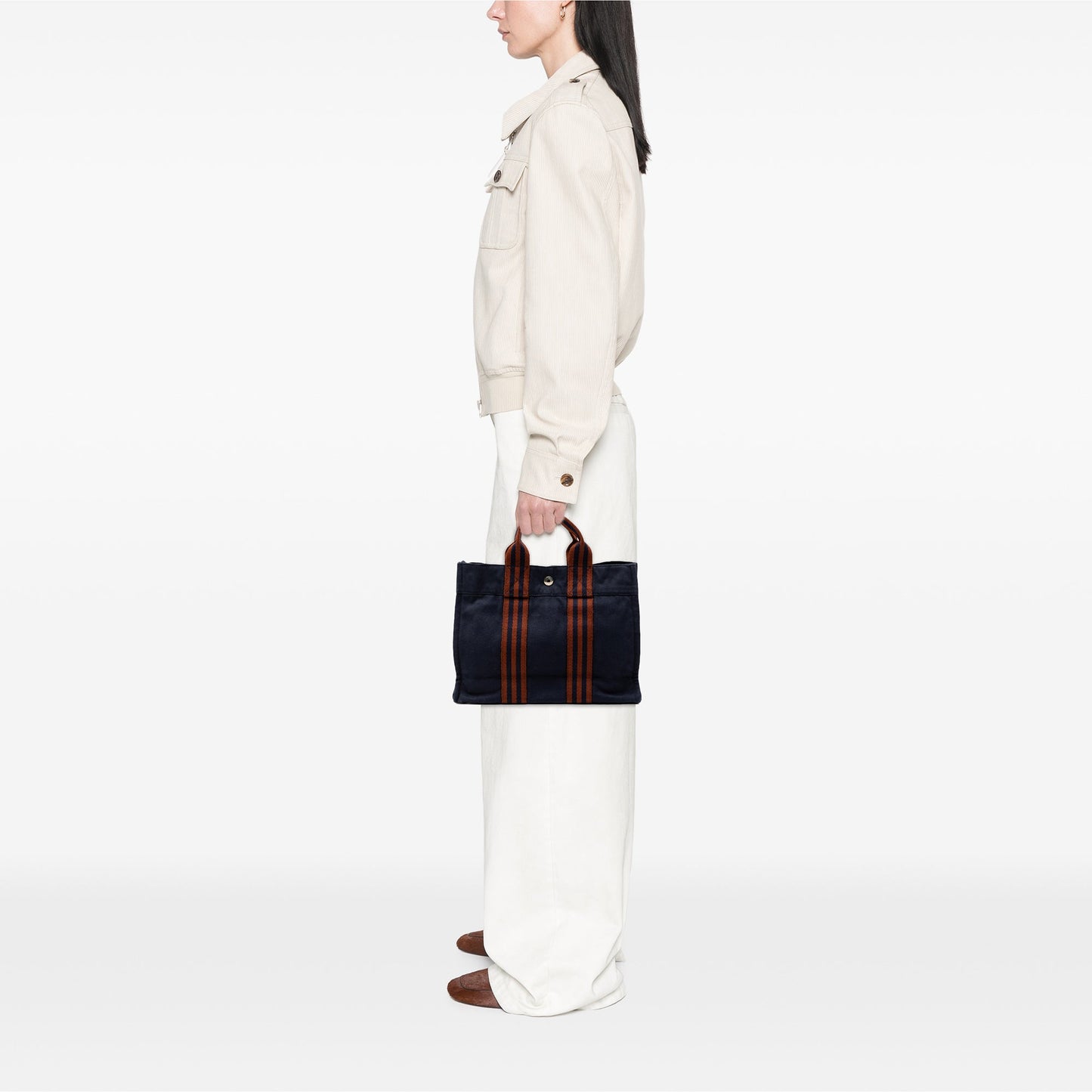 Hermès Canvas Fourre Tout PM
