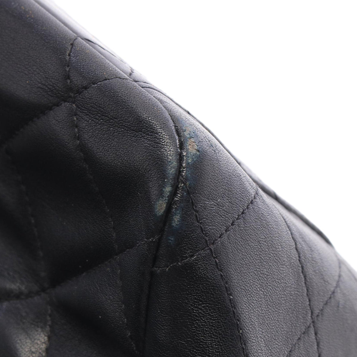 Chanel Maxi XL Classic Lambskin Single Flap — Black