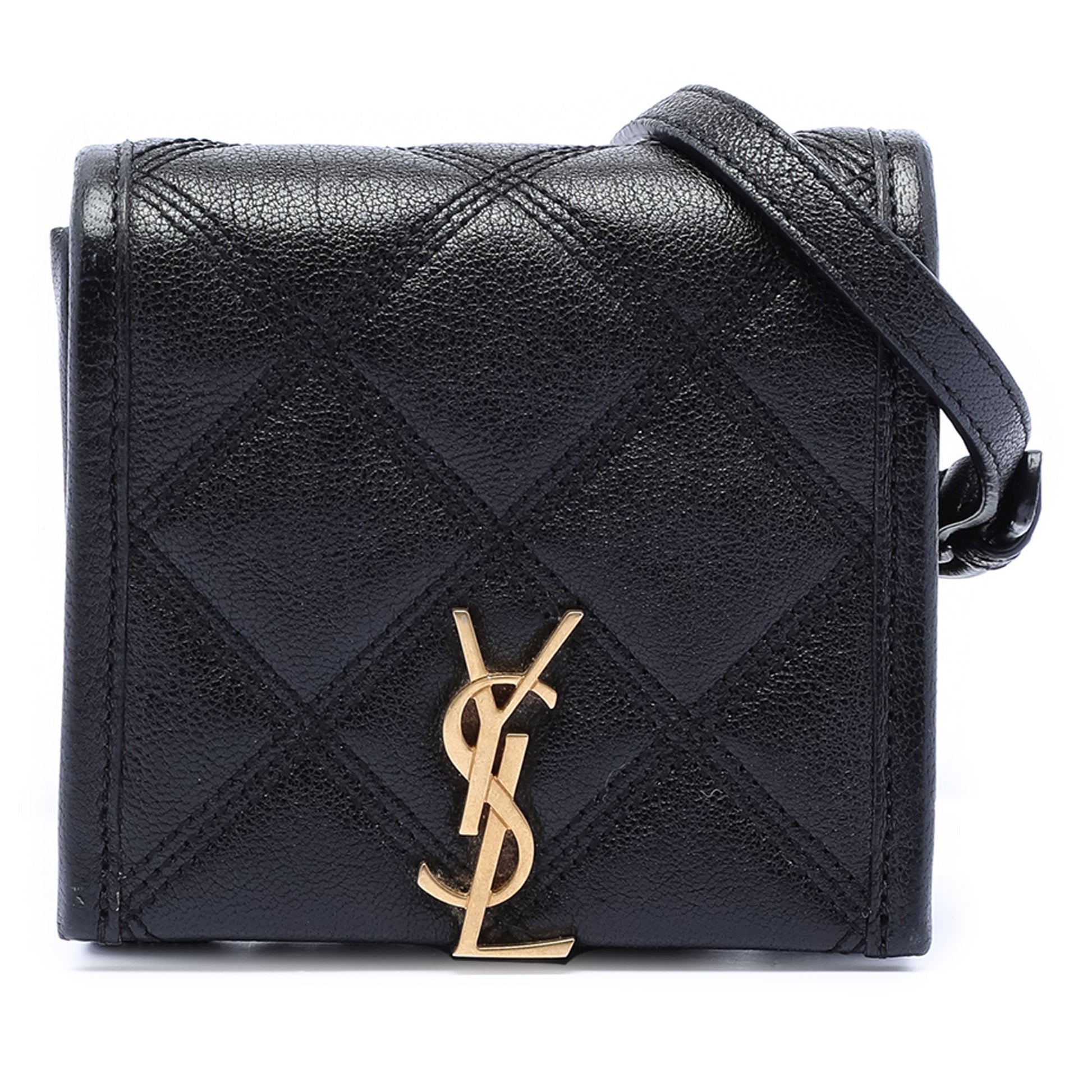 Saint Laurent Baby Quilted Lambskin Becky Belt Bag