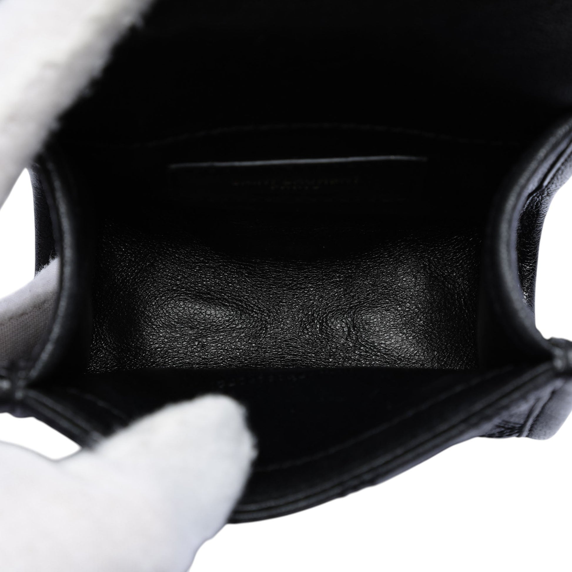 Saint Laurent Baby Quilted Lambskin Becky Belt Bag