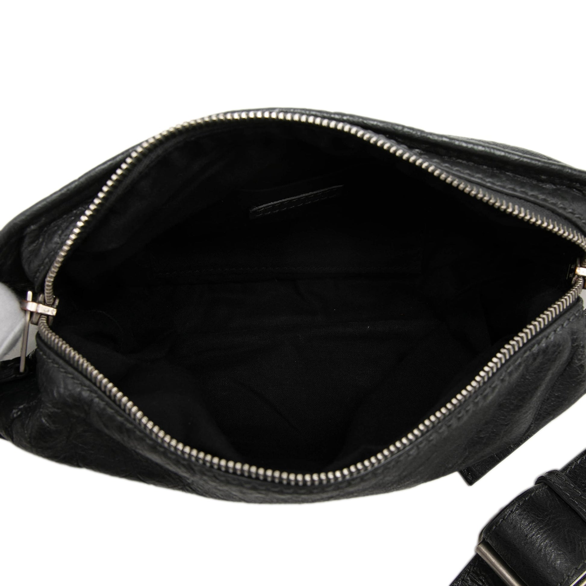 Balenciaga Lambskin Motocross Classic Neo Lift Belt Bag