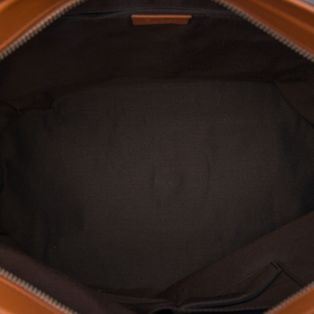 Gucci Guccissima Tender Bamboo Bar Tote — Brown