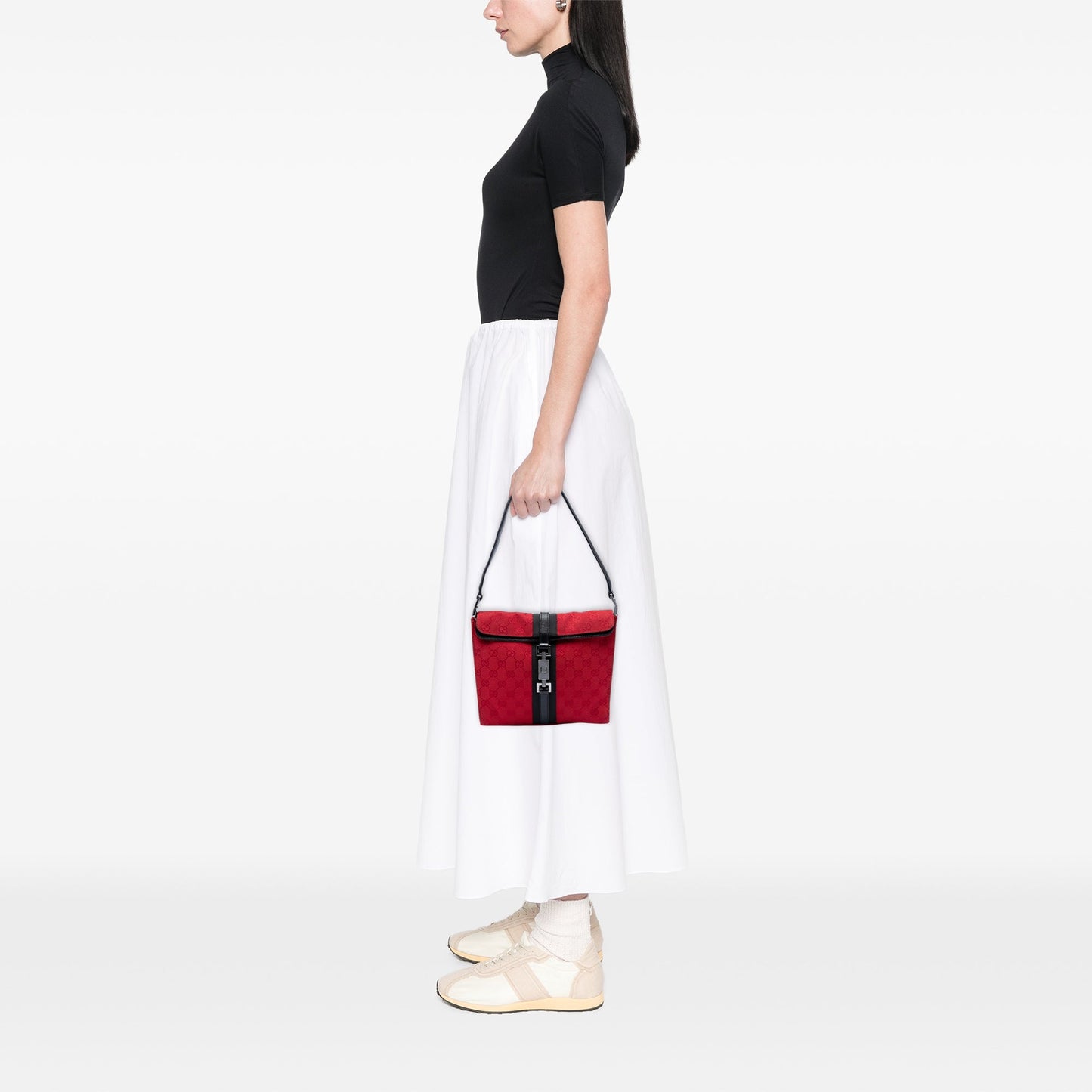 Gucci GG Canvas Jackie Shoulder Bag