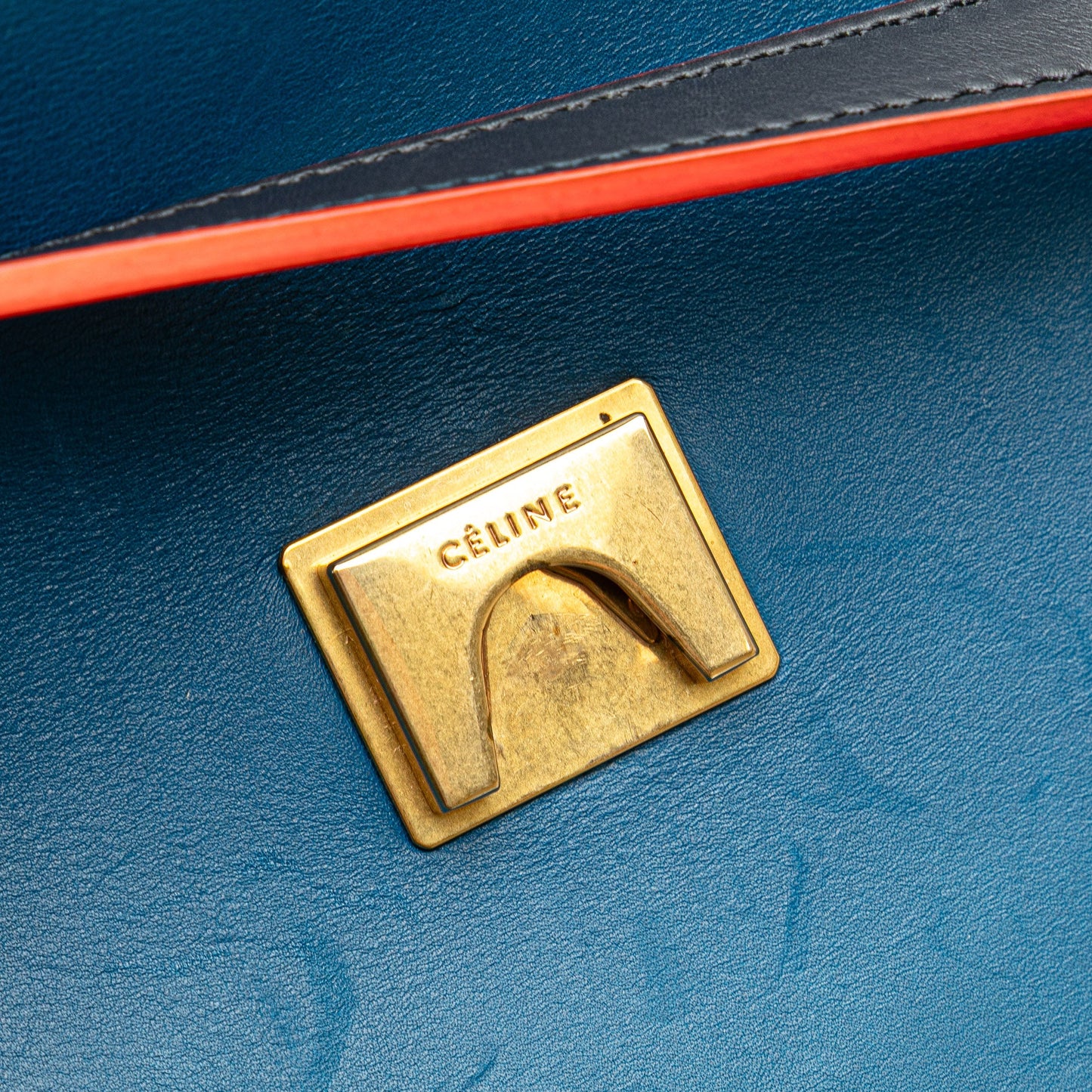 Celine Mini Tricolor Smooth Calfskin Belt Bag