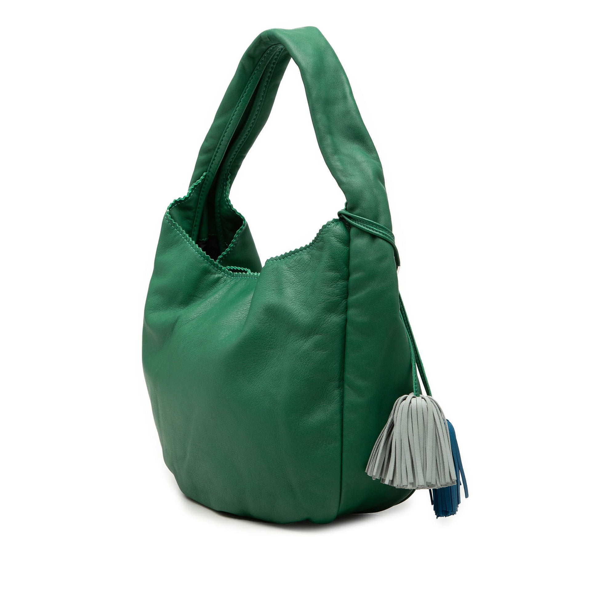 LOEWE Nappa Anagram Tassel Hobo