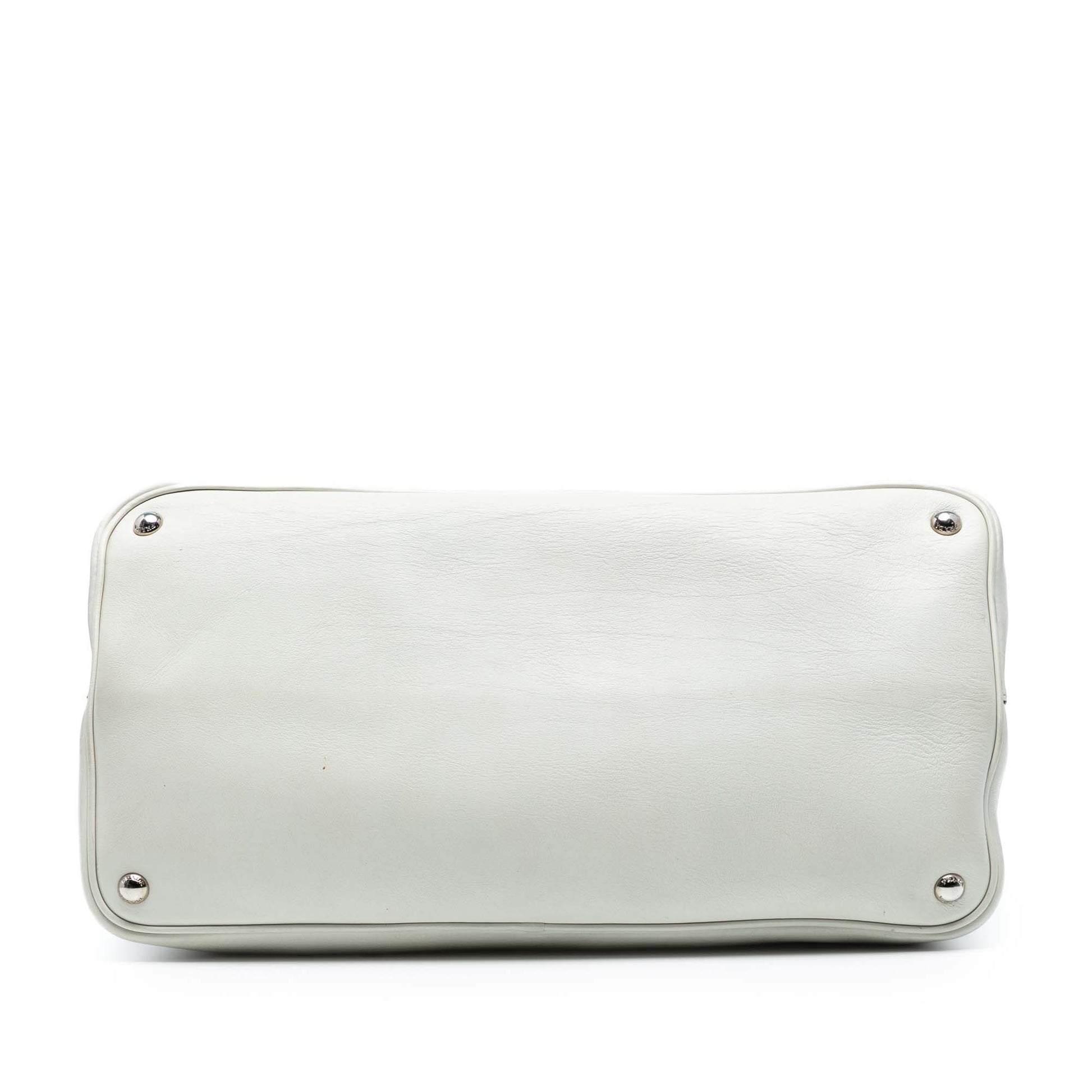 Prada Large City Calf Double Satchel