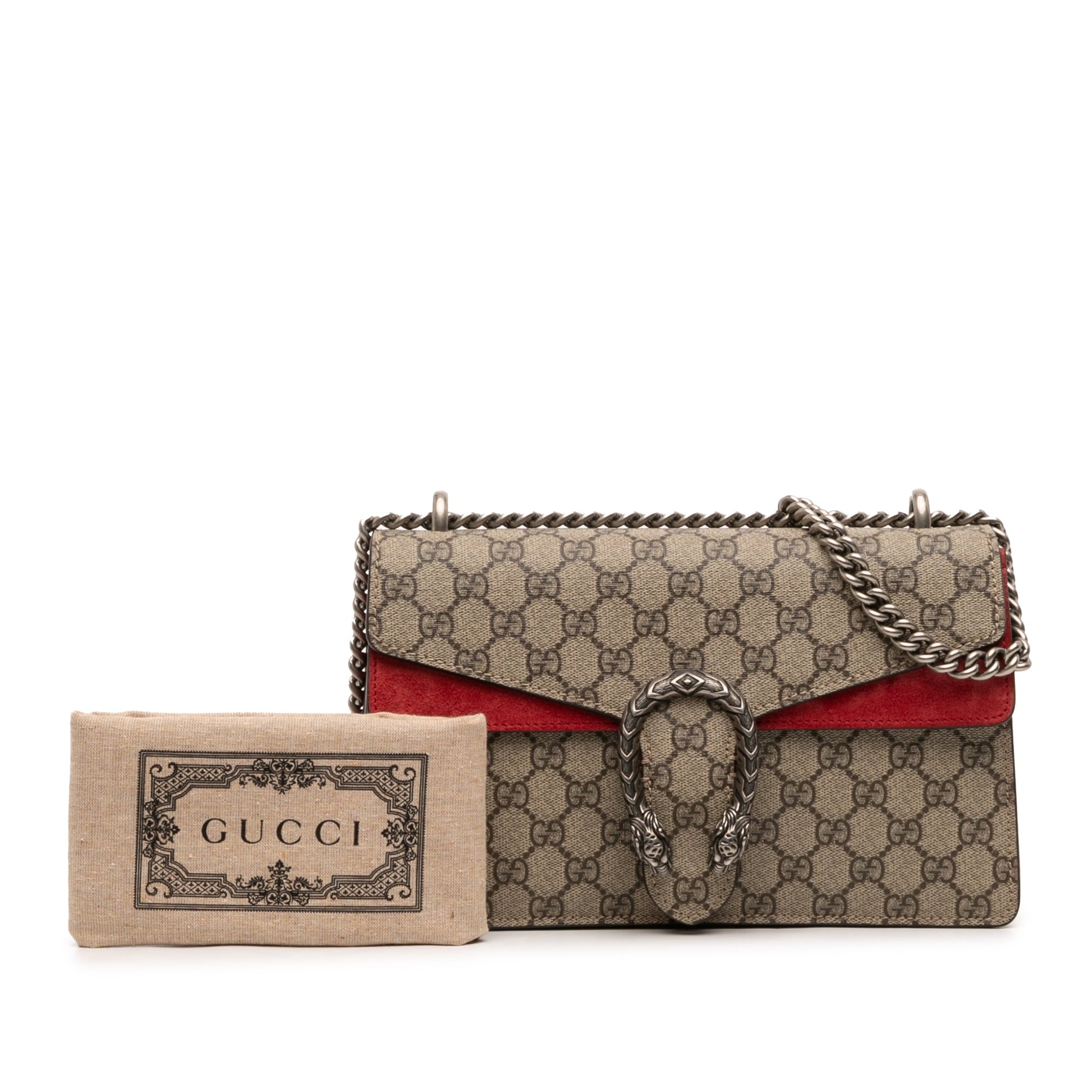 Gucci Medium GG Supreme Dionysus Shoulder Bag
