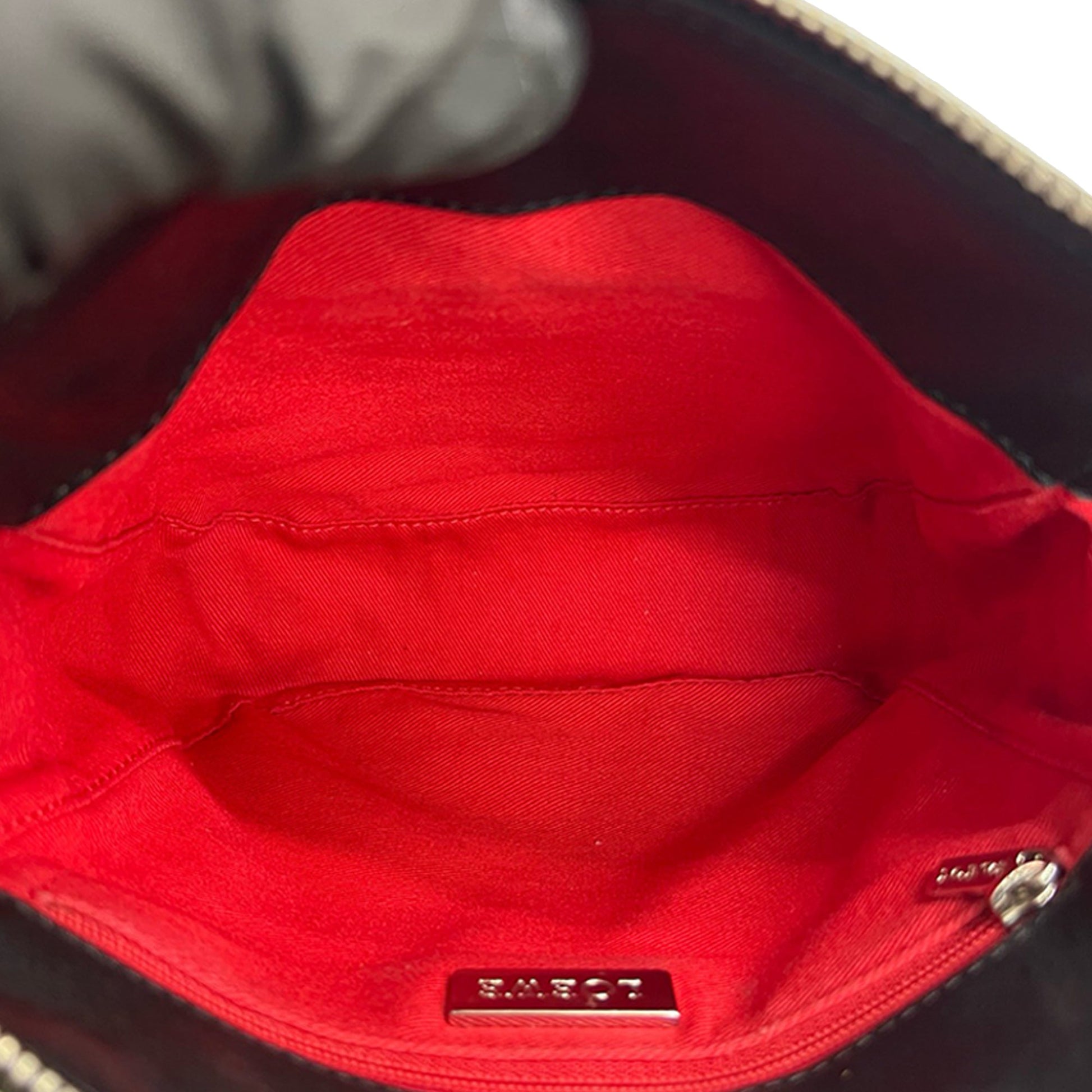 LOEWE Anagram Leather and Suede Crossbody
