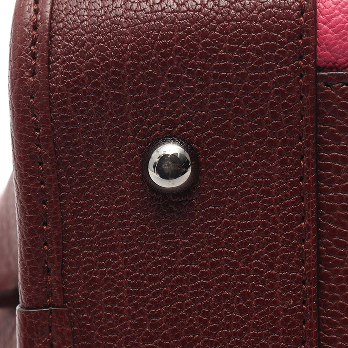 LOEWE Tricolor Goatskin Amazona 28 — Pink