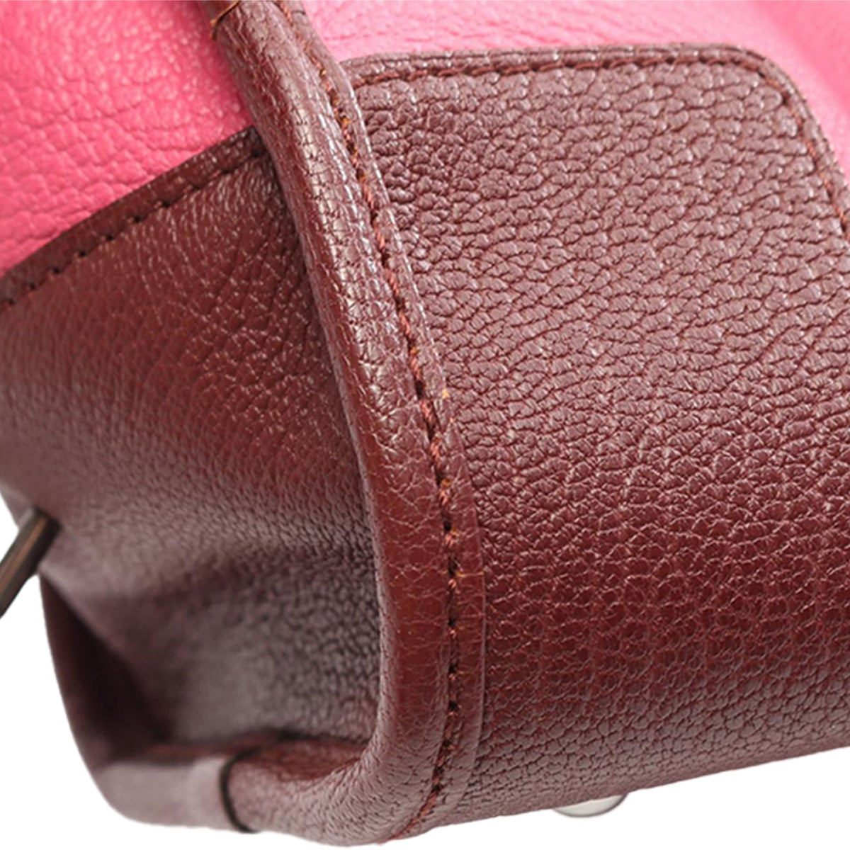 LOEWE Tricolor Goatskin Amazona 28 — Pink