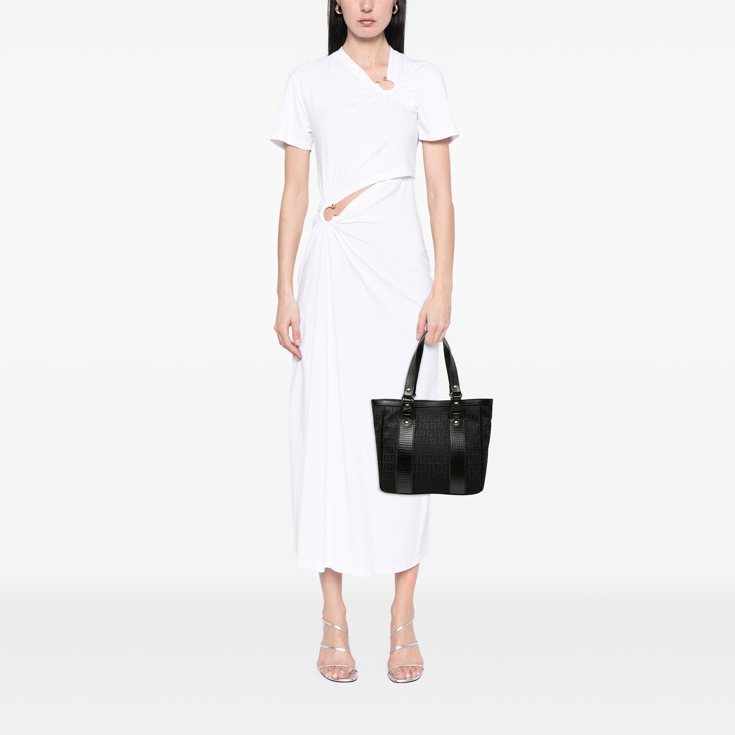 Fendi Zucchino Canvas Tote
