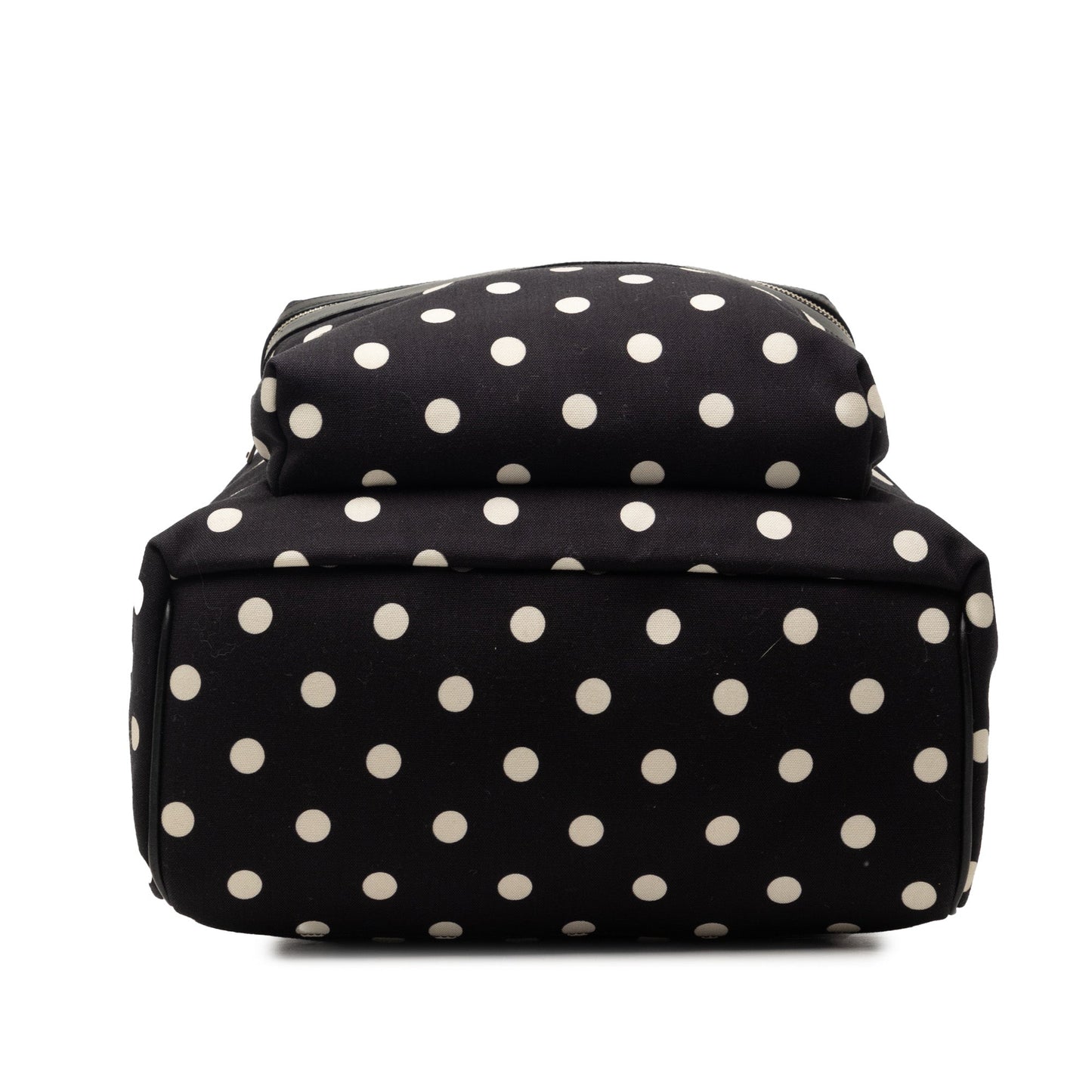 Canvas Polka Dot City Backpack