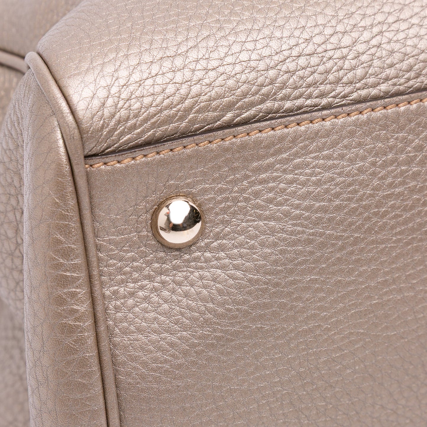 Gucci Medium Calfskin Bamboo Shopper Satchel