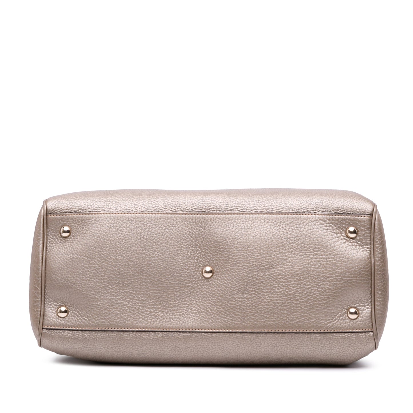 Gucci Medium Calfskin Bamboo Shopper Satchel