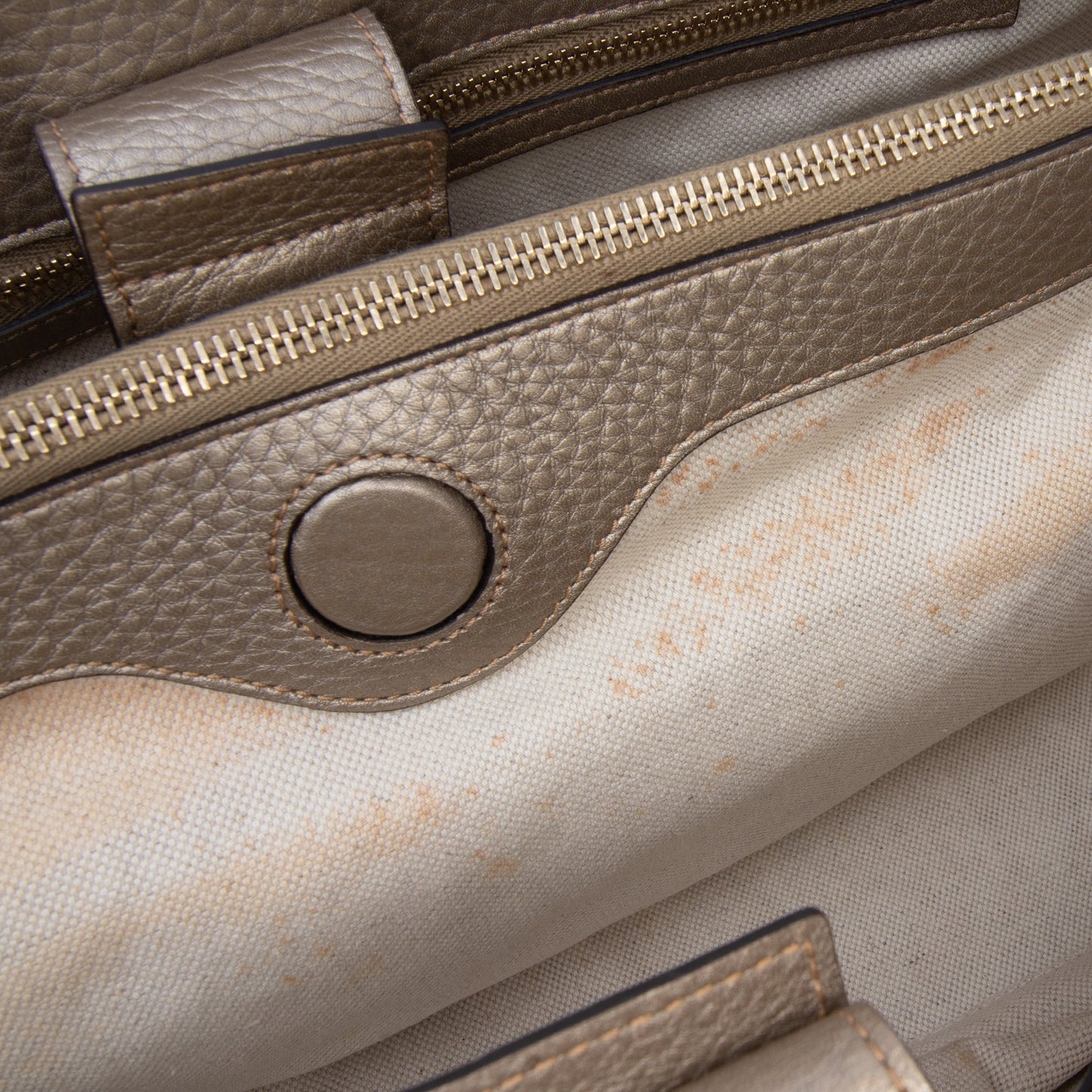 Gucci Medium Calfskin Bamboo Shopper Satchel