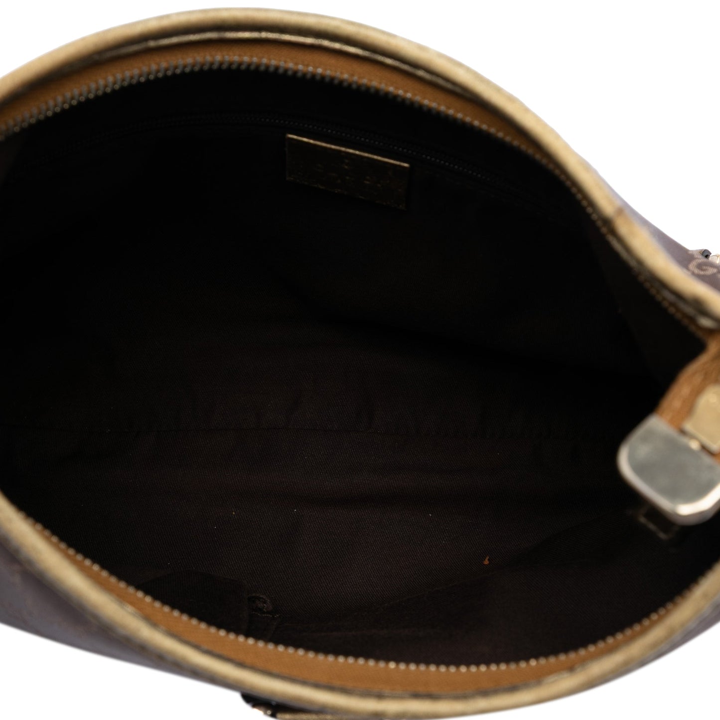 Gucci GG Satin Abbey D Ring Shoulder Bag