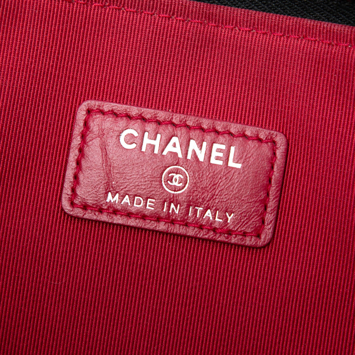 Chanel Large Aged Calfskin Gabrielle O Case Clutch