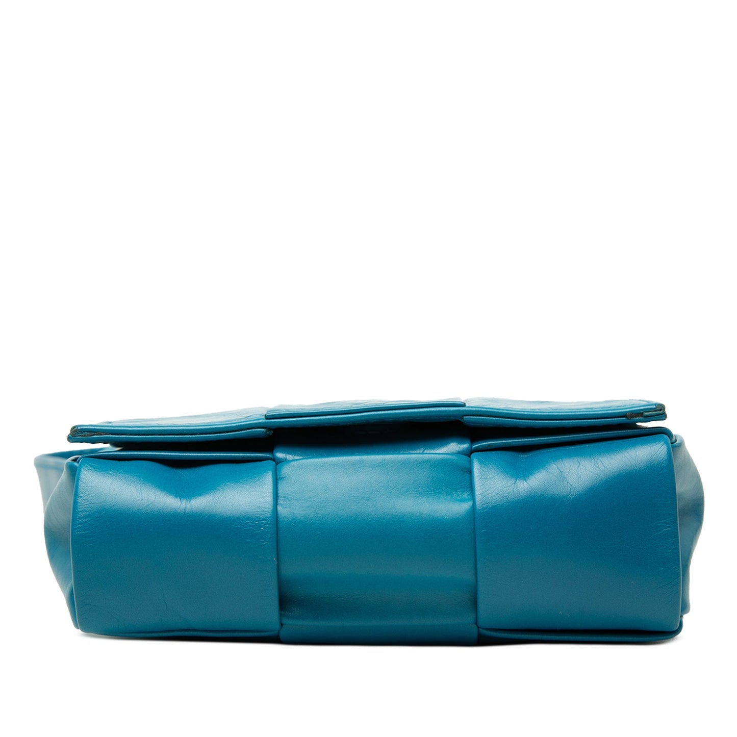 Bottega Veneta Candy Paper Calfskin Intrecciato Cassette Crossbody
