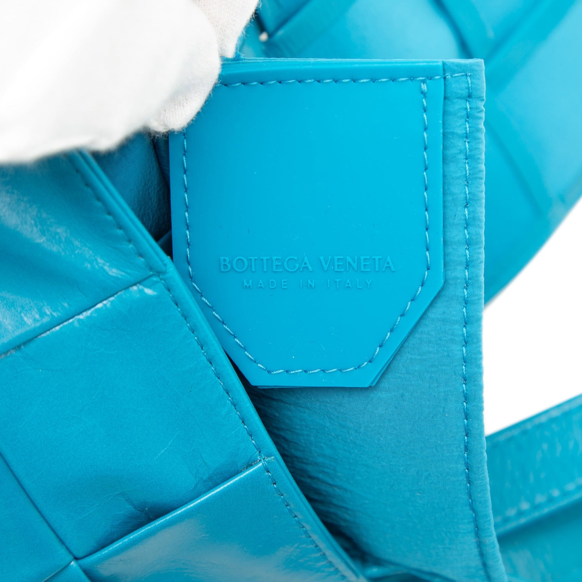 Bottega Veneta Candy Paper Calfskin Intrecciato Cassette Crossbody