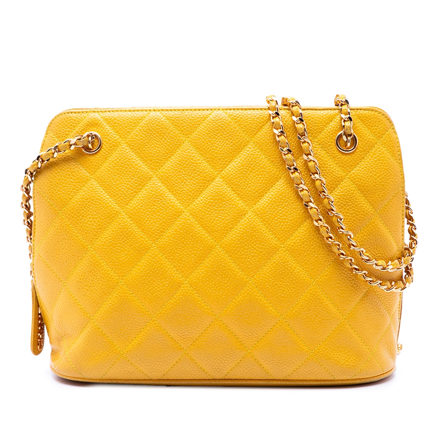 Chanel Quilted Caviar Chain Shoulder Bag