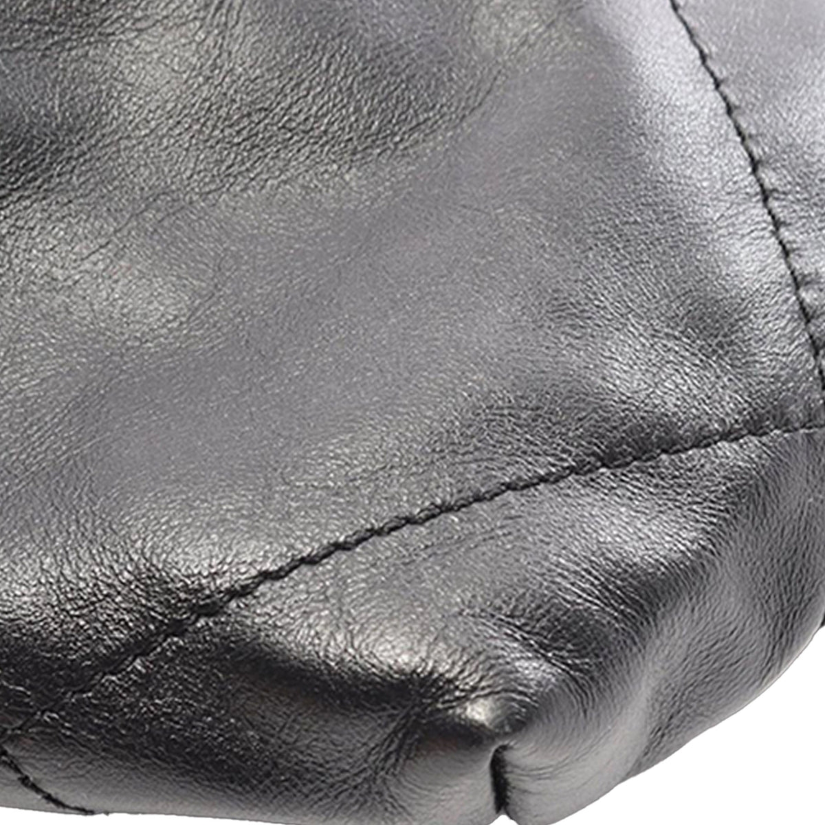 Chanel Small Shiny Quilted Calfskin 22 Backpack — Black