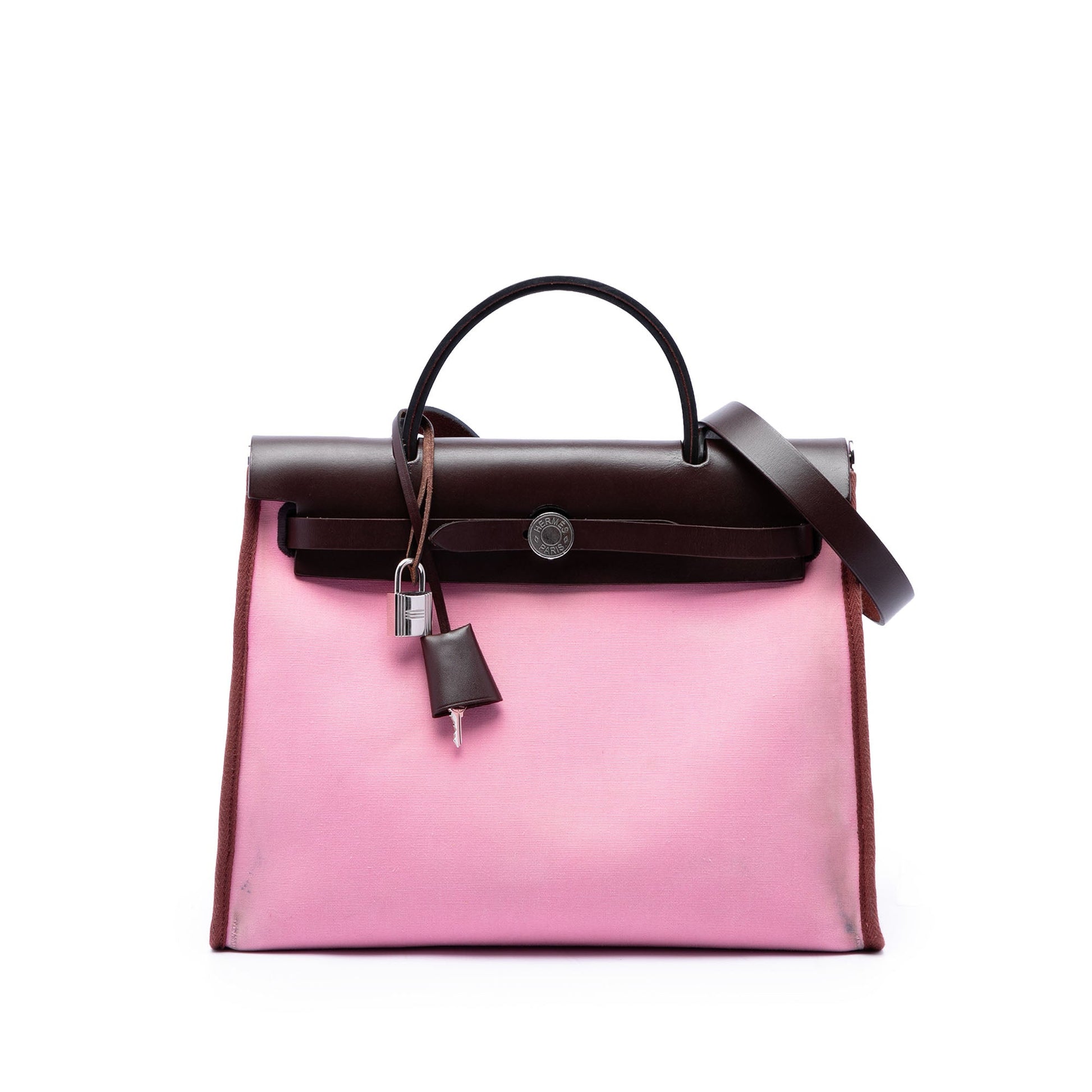 Hermès Toile Verso Herbag Zip 31