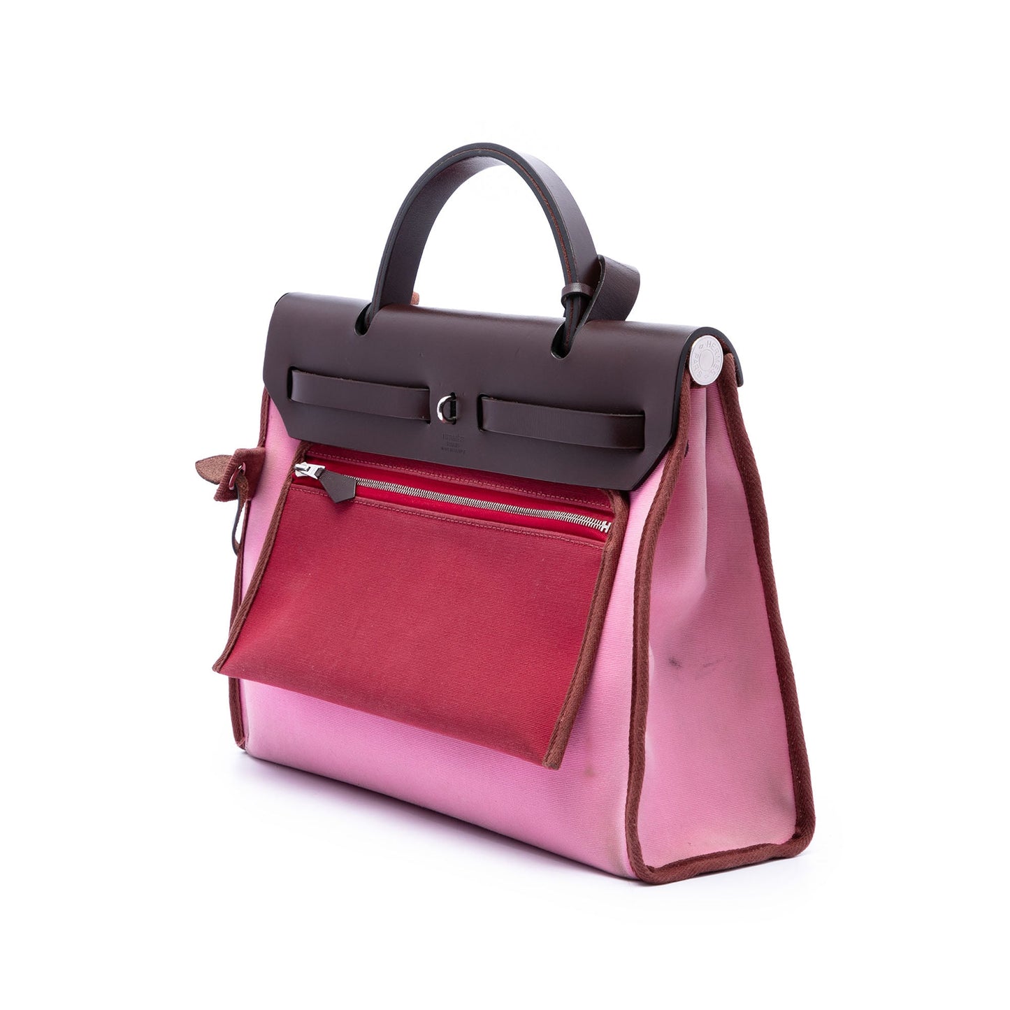 Hermès Toile Verso Herbag Zip 31