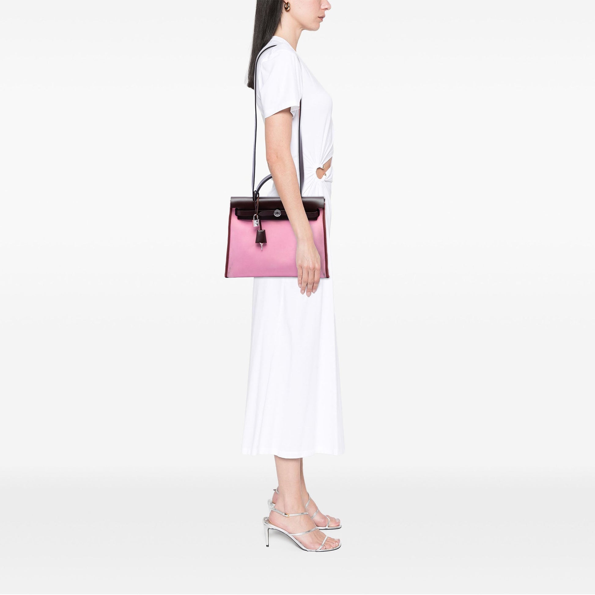 Hermès Toile Verso Herbag Zip 31