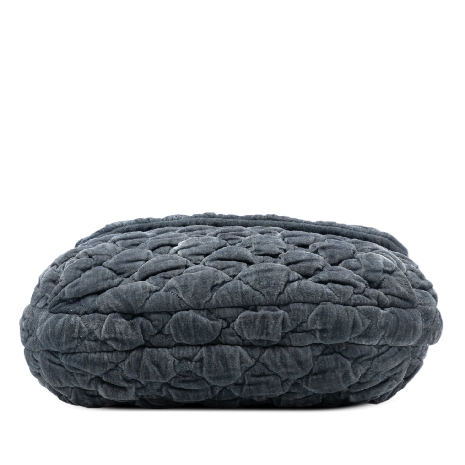 Chanel Paris Moscou Bubble Quilted Velvet Flap