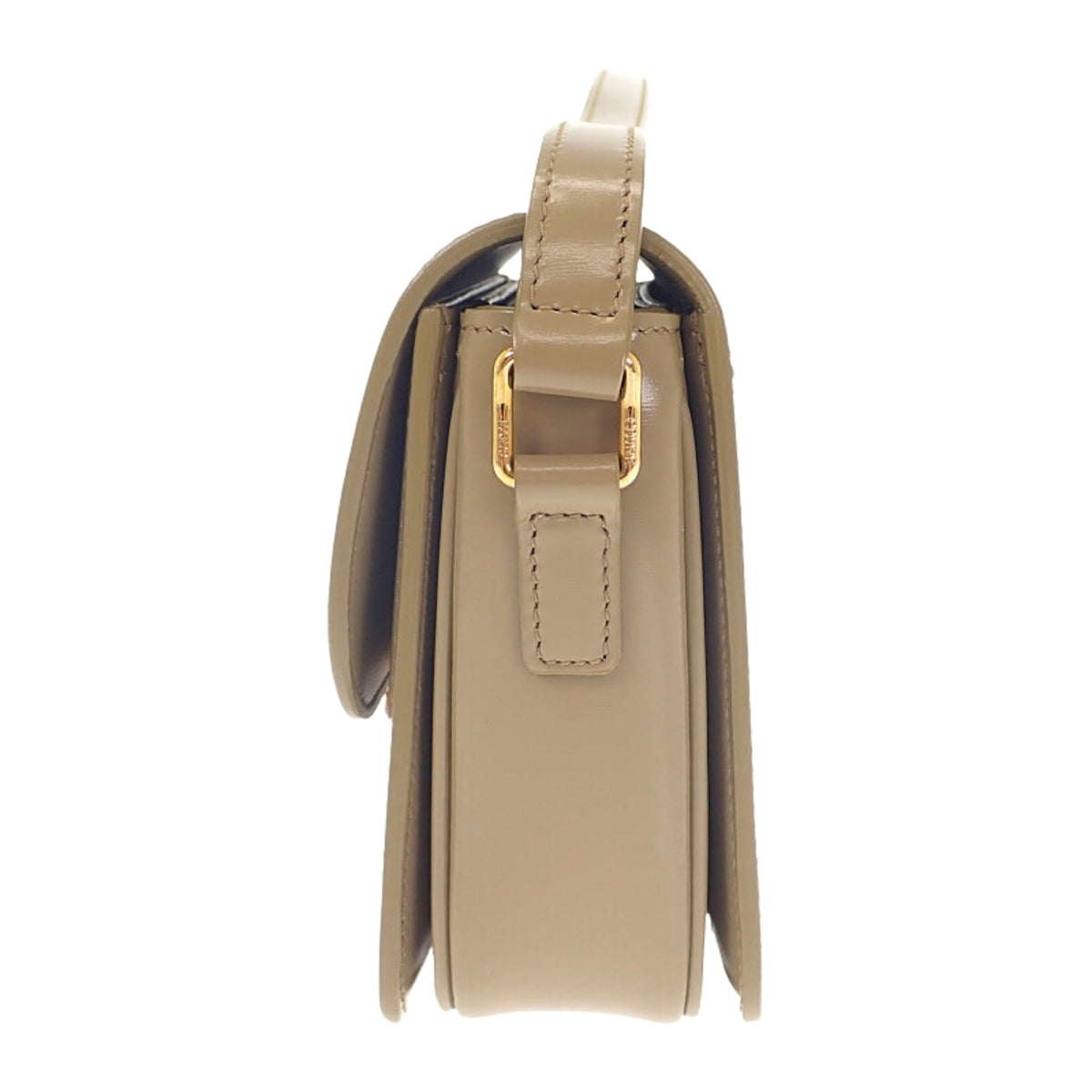 Celine Teen Shiny Calfskin Triomphe Crossbody