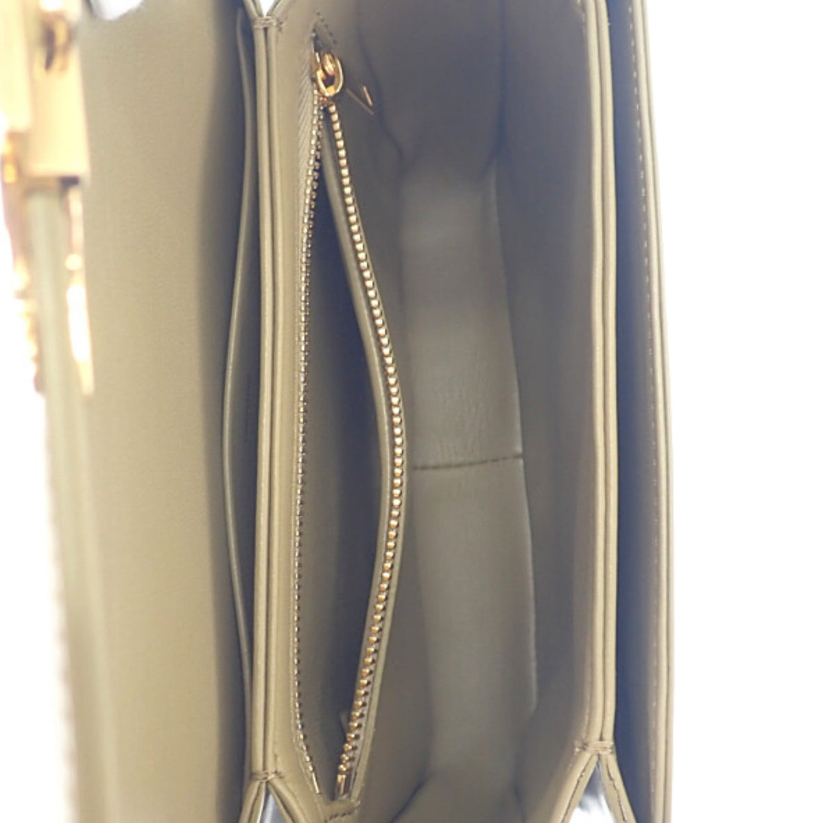 Celine Teen Shiny Calfskin Triomphe Crossbody